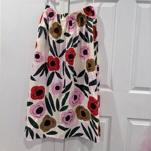 Marimekko x Uniqlo Colorful A-Line Elastic Waist Skirt